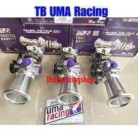Gambar Murah THROTTLE Body Kit TB UMA Racing intek double lubang injektor Yamaha MX King AEROX R15 Nmax Vario 125 150 Vixion WR155 Xabre XSR 155 Original UMA Racing (Terbaik) - TB UMA 38MM dari Ristoko Toy undefined 1 Tokopedia