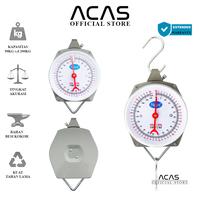 Gambar ACAS HS Analog Timbangan Gantung 50kg -100kg - 150kg - 200kg Jarum Manual Besi Timbang Ayam Ikan Pasar Sembako Kitchen Hanging Scale 50 kg - 200 kg dari devimaart undefined 3 Tokopedia