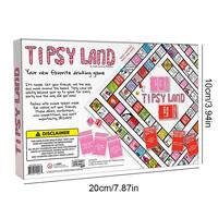 Gambar Tipsy Land Drinking Games Interactive Party Drinking Board Game Bachelorette Party Games Girls Night Drinking Games for Adults dari Ramy Collection undefined 2 Tokopedia