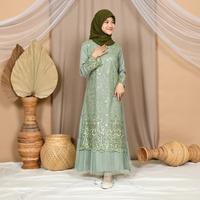Gambar SK21 GAMIS MAXI DRESS KEBAYA BRUKAT ANAK REMAJA USIA 9 11 13 14 MODERN dari Ketupat Lebarann undefined 5 Tokopedia