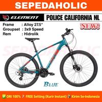 Gambar Sepeda Gunung MTB ELEMENT POLICE CALIFORNIA NL 27.5 Alloy 27 Speed dari yuli kaor akar undefined 3 Tokopedia