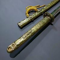 Gambar K4TANA JEPANG SHIN GUNTO FULL KUNINGAN BAJA PER PREMIUM dari Super Katana Id_NEW undefined 4 Tokopedia