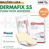 Gambar (in stock) Dermafix SS Foam PU 10x20 cm Dressing Perawatan Luka Non Adhesive Berkualitas dari Clict Pharma undefined 1 Tokopedia