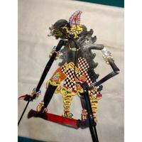 Gambar NAKIROH BUSINESS | Wayang Kulit Alusan JAGALABILAWA Hitam -+ 65 cm Bahan Kulit ASLI 100% dari nakirohbusiness undefined 3 Tokopedia