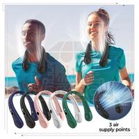 Gambar Kipas Leher Sport Portable USB Type-C Neck Fan R8 5x Speed Cooler Vaneless - Wartech - PINK, Type-C dari warungtechnology_NEW undefined 4 Tokopedia