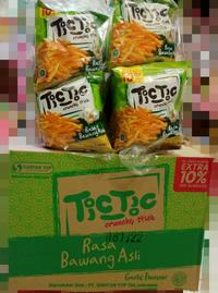 Gambar [enuak] SNACK TIC TIC HIJAU RASA BAWANG 20 GRAM ISI 10 PCS dari Nonafistore undefined 1 Tokopedia