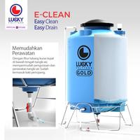 Gambar Tangki / Toren Air Kaki E-Clean Lucky 650 liter (LPEC 650) - Orange dari syaaa storeey undefined 2 Tokopedia
