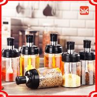 Gambar Aikos Botol Bumbu Dapur / Toples Bumbu Dapur / Tempat Bumbu Dapur - Gratis Ongkir dari Sezi Collection undefined 2 Tokopedia