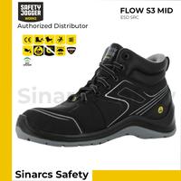 Gambar UM-01 Sepatu Safety Jogger FLOW S3 Mid - Black / Hitam dari Hafidzah Store77 undefined 4 Tokopedia