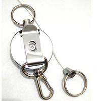 Gambar 1pc Retractable Pull Key Ring ID Badge Holder Name Tag Card Holder Recoil Reel Belt Clip Gift Office Supplies dari TOKO ftkasmani307 undefined 5 Tokopedia