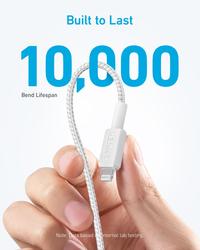 Gambar ANKER 322 KABEL CHARGER MFI USB TYPE C TO LIGHTNING 6FT A81B6 - Black dari GGSTORESBY undefined 4 Tokopedia