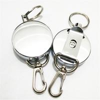 Gambar 1pc Retractable Pull Key Ring ID Badge Holder Name Tag Card Holder Recoil Reel Belt Clip Gift Office Supplies dari TOKO ftkasmani307 undefined 1 Tokopedia