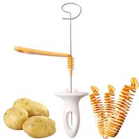 Gambar Potato Spiral Cutter Cucumber Slicer Kitchen Accessories Vegetable Spiralizer Spiral Potato Cutter Slicer Kitchen Gadgets dari PT NUJUNGARIT76354 undefined 2 Tokopedia