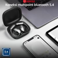 Gambar Miniso X28 True Wireless Headset Bluetooth V5.4 TWS OWS Earphone Earbuds Open Ear Headphone dari Adinda segera acc undefined 2 Tokopedia