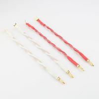 Gambar 4pcs Speaker Bridge/Jumper Audio Cable, Canare 4S12F (2.8mm²x4), Banana to Spade(Y) Terminals dari PT NUJUNMACUL8375 undefined 4 Tokopedia