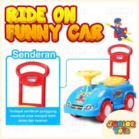 Gambar Mobil Dorong Anak Laki Perempuan Funny Car Mobilan Bisa Dinaiki Ride On Toys - Biru dari lianhaco undefined 2 Tokopedia