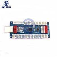Gambar Zero delay encoder 4 in 1 Arcade controller for PS3/PS2/PC/Xbox 360 for windows Android game control board usb pc dari batagore undefined 4 Tokopedia