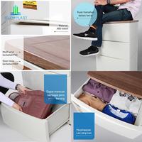 Gambar Lemari Pakaian Plastik Olymplast Drawer Cabinet Odc 3 Susun Modern Terbaru dari hinya store undefined 3 Tokopedia