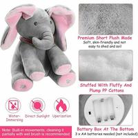 Gambar New Boneka Boneka Peek a Boo Elephant Doll Sing And Move Cilukba Boneka Gajah Bernyanyi dan Bergerak Cilukba Boneka Gajah Boneka Lucu Boneka Bersuara Boneka Bayi Boneka Anak dari dioodino undefined 2 Tokopedia
