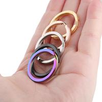 Gambar 10pcs/lot Stainless Steel Key Ring Key Chain Ring 10/20/25/30 mm Steel Round Flat Line Split Ring DIY Keychain Findings dari SARTONO aksesoris TERRBATRRRRU undefined 2 Tokopedia