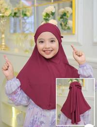 Gambar Hijab Pita Anak Instan Bahan Jersey by Ulya Hijab / Kerudung Pita Anak Instan Ala Ria Ricis dari Tmdko undefined 4 Tokopedia