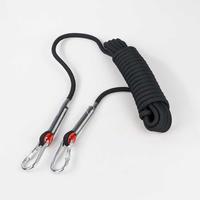 Gambar japlak55 Murah Tali Paracord Panjang Tebing Climbing Rope 10 mm with Steel Buckle 10m Super Kuat Serbaguna Multifungsi Tracking Trekking Treking Crossing Alat Perlengkapan Peralatan Naik Gunung Mendaki Pendaki Pria Camping Kemping Outdoor - Hitam TERLARIS dari japlak55 undefined 3 Tokopedia
