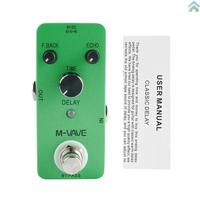 Gambar M-vave Pedal Efek Gitar Elektrik Analog Delay Echo Klasik QQ dari sriasihshope undefined 4 Tokopedia