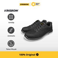 Gambar Krisbow Safety Shoes Sepatu Pengaman Ares Ukuran 41 - Hitam dari Krisbow Official ID undefined 3 Tokopedia