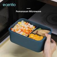 Gambar Ecentio Lunch box set with handle LBHE-7501 1000 ml dari Rikson M undefined 4 Tokopedia