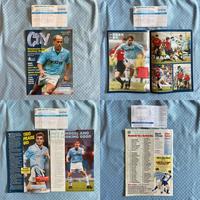 Gambar BUNDLE Manchester City Jersey  Shirt 1995 XL Brother + Shorts Umbro + 3x Progamme + 3x Ticket dari Pelangi Indah Mandiri undefined 3 Tokopedia