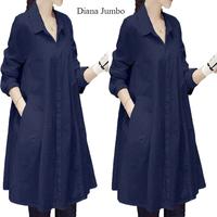 Gambar Baju Wanita Diana Tunik Jumbo Bahan Crinkle Tangan Panjang dari Zalmore_Fashion undefined 4 Tokopedia
