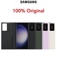 Gambar (JONIES) Samsung Galaxy S23 Ultra Plus Original Smart View Flip Cover Wallet Case Casing Dompet Langsung Proses dari Joniedi Shop undefined 2 Tokopedia