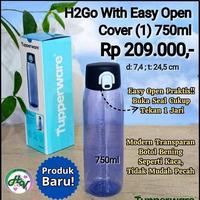 Gambar Terlaris H2Go With Easy Open Cover Tupperware 1Pcs Botol Minum Mewah Uk 750 Ml Ready dari Picea Ofc Store undefined 1 Tokopedia