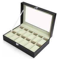 Gambar Kotak Box Penyimpanan Jam Tangan Lux Mahal Kulit 10 Slot 1F3BZ5 perka dari fatahillahcandrashop undefined 3 Tokopedia