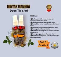 Gambar PROMO !!! NEW !!! OBAT PEMANJANG PEMBESAR ALAT VITAL KELAMIN PRIA TERBAIK MINYAK WAMENA DAUN TIGA JARI ASLI PAPUA ORIGINAL Ready Kak dari Juliet Shop27 undefined 5 Tokopedia