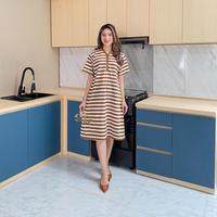 Gambar aq1- db - MICI daster dress salur baby terry wanita kekinian terbaru 2025 korean style busui bumil jumbo Ibu Hamil dari Tumirah13 undefined 5 Tokopedia