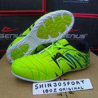 Gambar PROMO !!! SALE TERLARIS SEPATU FUTSAL GENIUS ORIGINAL 38 - 42 HIJAU NEON COWOK CEWEK MURAH GAN READY dari Darken Sport undefined 1 Tokopedia