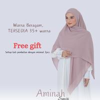 Gambar NEW COLLECTION JILBAB SEGI EMPAT INSTAN RESLETING JUMBO HIJAB SEGITIGA INSTANT ZIPPER SYARI CERUTY BABYDOLL KERUDUNG SEGIEMPAT dari Halya Official undefined 4 Tokopedia