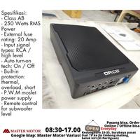 Gambar Subwoofer Aktif Kolong Jok 8" ORCA SW 2663 250W RMS class AB sub woofer active mobil avanza innova xenia calya pajero xpander ertiga dll sw2663 8 inch 250 w watt Ready dari weny subandii undefined 2 Tokopedia