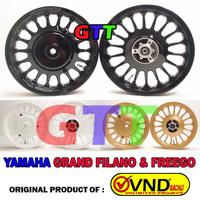 Gambar Velg Original Vnd Roullete Yamaha Grand Filano Dan Freego Ring 12 - BLACK GLOSSY dari Pastijaya22 undefined 5 Tokopedia