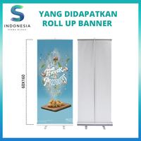 Gambar [Ready]PromoNew Stant Roll Up Banner 60X160 Berkualitas Stand Banner Berdiri Portable Best Quality [Ready dari Mahendra 88 Store undefined 3 Tokopedia