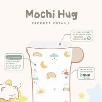 Gambar . Mooi Mochi Hug Bantal Guling Anak Tencel dari baby carrier. undefined 5 Tokopedia
