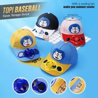 Gambar TOPI KIPAS ANGIN TENAGA MATAHARI UNTUK BERSEPEDA ANTI UV dari Hendro Ipaey undefined 2 Tokopedia