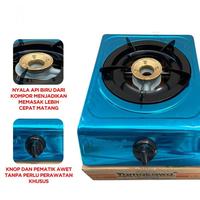Gambar Kompor Gas Yamakawa 1 Tungku SNI YK-101 / Single Bruner Automatic Gas Stove / Alat Masak Tekanan Rendah Otomatis Bahan Stainless Alloy Anti Karat Super Kokoh Multifungsi /Peralatan Dapur Perlengkapan Rumah Tangga Berkualitas Hadiah Kado Pernikahan-GP Mall dari Toko Watir undefined 4 Tokopedia