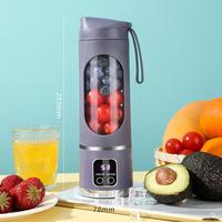 Gambar Xiaomi Juice Blender Portable Jus Belender Buah 12 Pisau Mini Juicer Ice Crushing 3000mah Rechargeable 450ml - Putih dari Diks Storee undefined 1 Tokopedia