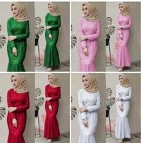 Gambar gamis abaya brokat-longdress remaja muslim-gaun pesta-baju kondangan-seragam pagar ayu-baju pengajian-dres duyung-marawis-baju lebaran-kosidahan dari fahri mahardika undefined 1 Tokopedia