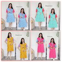 Gambar "spv02" JUMBO DASTER DORAEMON FLO piyama baju tidur katun jepang pajamas kancing depan busui bumil murah grosir dari Denada_Store12 undefined 3 Tokopedia