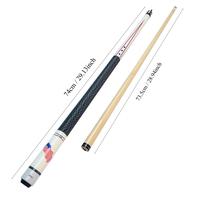 Gambar High Quality Maple Pool Cue with 13mm Tip and American Flag Design Perfect for Nine Ball and Carom Billiards dari GROSIR TIGAPUTRA TERRBARRRU undefined 5 Tokopedia