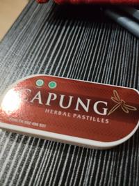 Gambar CAPUNG HERBAL PASTILLES / PERMEN CAPUNG obat paling ampuh  meredakan batuk dan melegakan tenggorokan GOEDANG SUPLEMEN dari Suplemen House undefined 1 Tokopedia