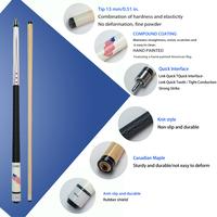 Gambar High Quality Maple Pool Cue with 13mm Tip and American Flag Design Perfect for Nine Ball and Carom Billiards dari GROSIR TIGAPUTRA TERRBARRRU undefined 4 Tokopedia